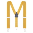 thumbnail image 1 of Buyless Fashion Adjustable Suspenders for Kids Toddlers Baby Elastic Solid Color 1 Inch - Y Back Design, 1 of 7