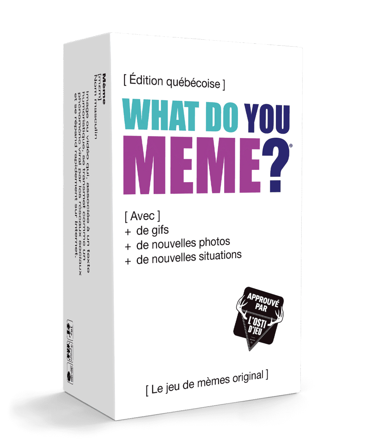 What Do You Meme? GIF Édition Québécoise - French Board Game