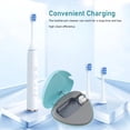 thumbnail image 3 of Portable Rechargeable Toothbrush Cleaner Holder Travel Home Toothbrush Sanitizer Case with High Power Cleaning Lamp, Mini Design for Business Trips, Traveling, Camping, Home, 3 of 7