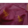 thumbnail image 3 of oneOone Silk Tabby Fabric Christmas Tree Ikat Print Sewing Fabric BTY 42 Inch Wide, 3 of 3