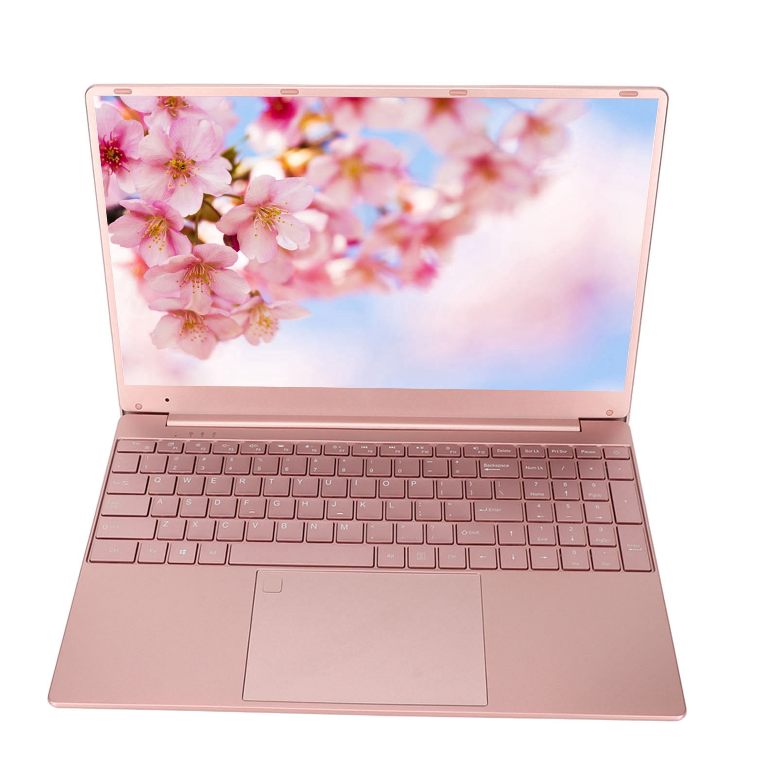 15.6 Inch Laptop, Quad Core CPU, 16GB 512GB ROM, Fingerprint Reader, 2K IPS Display, Win 11, 6000mAh Battery