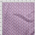 thumbnail image 3 of oneOone Cotton Cambric Fabric Leaves & Flower Floral Print Fabric BTY 56 Inch Wide, 3 of 4