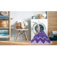 thumbnail image 2 of Ahgly Tapis Rectangulaire Lavable en Machine Intérieur Transitionnel Violet Améthyste Violet, 2 Pieds x 3 Pieds, 2 of 7