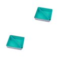 thumbnail image 1 of QualitChoice Home Hotel Felt Keys Tapes Phone Watch Storage Box Living Room Drawer Pens Remotes Jewellery Organizer Container Grey Blue Green 2PCS, 1 of 6
