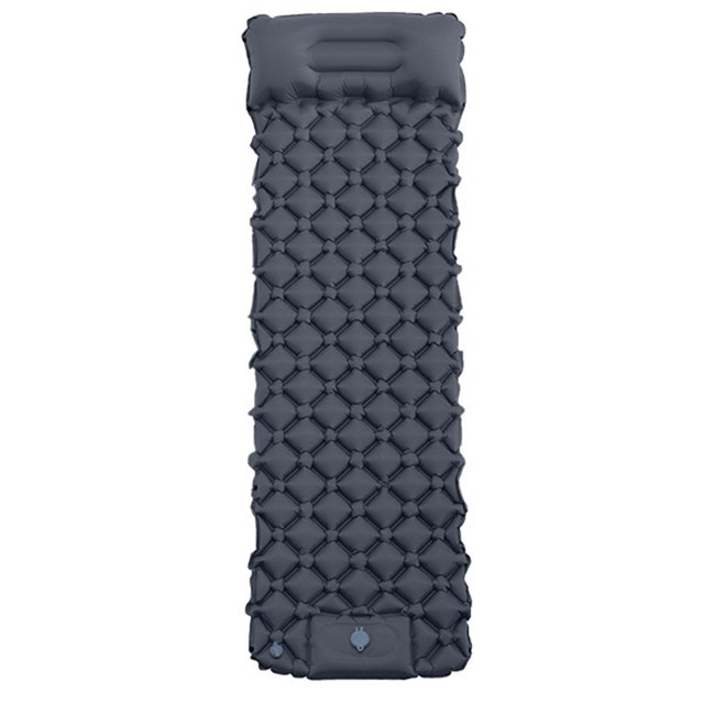 Matelas Gonflable Ultra-Léger avec Pompe à Pied pour Confort Extérieur!