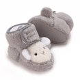 thumbnail image 4 of SUNSIOM Baby Snow Boots, Soft Sole Cartoon Sheep Non-Slip First Walker Shoes Infant Winter Boots, 4 of 9