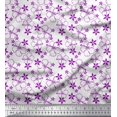 thumbnail image 1 of Soimoi polyester Crepe Fabric Artistic Floral Fabric Prints By Yard 52 Inch Wide, 1 of 3