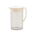 thumbnail image 2 of Uscallm 3Pcs Refrigerator Water Pitcher 2L Large Capacity Cold Water Jug for Kitchen, BPA-Free Plastic Ice Water Dispenser with Lid and Handle, Household Heat Resistant Pitcher for Drinks and, 2 of 9