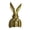 Bronze, variant on Noehoiugi Gold Bunny Statue,Easter Bunny Figurine,Golden Rabbit Head Bust Sculpture,Thinking Bunnies Head Decor For Table Centerpiece,Indoor Spring Easter Decor,Gift