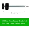 thumbnail image 4 of Baby Gate Guru Extra Long M (mm) Spindle Rods for Pressure Mounted Baby and Pet Gates Replacement Set (mm Bronze), 4 of 7