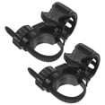 thumbnail image 3 of AURARMLET 2 Pcs Support de Canne pour Fauteuil Roulant pour Usage Quotidien avec Fonction Réglable Noir, 3 of 8