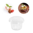 thumbnail image 3 of OUSITAID 100PCS 1oz Disposable Plastic Portion Cups Clear Portion Container with Lids for Jelly Yogurt Mousses, 3 of 4