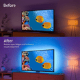 thumbnail image 4 of 2pcs Led Light Strip 39.37inch USB 5v 5050rgb Waterproof Integrated Light Strip Smart Tv Background Light, 4 of 8
