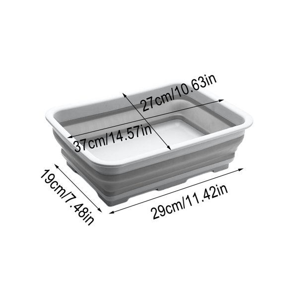 Drppepioner Foldable Foot Pool Tub,Portable Foot Bath Wash Tub for Above Ground Pool Foot Cleaning Soaking Compact