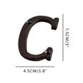 thumbnail image 3 of Birdeem Alloy Wrought Iron Number Letter Diy House Letter, 3 of 10