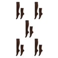 thumbnail image 1 of mmirethe 2piece Embrace Active Lifestyle With Polyester Made Slouch Socks Breathable Coffee 5Set, 1 of 6