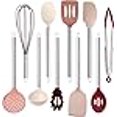 thumbnail image 3 of COOK WITH COLOR Silicone Cooking Utensils, Kitchen Utensil Set, Easy to Clean Silicone Kitchen Utensils, Cooking Utensils for Nonstick Cookware, Kitchen Gadgets Set, 10 Pieces, Rose, 3 of 4