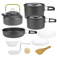 thumbnail image 2 of Labymos Camping Pan Pot Cookware Kit with Carry Bag for Picnic Backpacking Hiking, 2 of 7
