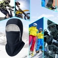 thumbnail image 3 of Unisex Windproof Thermal Ski Hood For Cold Weather Full Face Coverage Neck Gaiter Ideal Skiing Snowboarding Motorcycle Riding Outdoor Winter Sports, 3 of 4