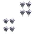 thumbnail image 1 of kurtrusly 4pcs Plastic Low Maintenance Artificial Flower Any Decor With Realistic Appearance Versatile Elegant purple 2Set, 1 of 6