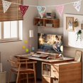 thumbnail image 4 of 33 Ft Vintage Flower Fabric Bunting Banner 36 Triangle Flag For Party Decor, 4 of 9