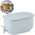 thumbnail image 2 of 11IN Cold Kettle with Faucet Plastic, Refrigerator Water Pitcher Leakage Proof Drink Container, Drink Dispensers for Parties, Kitchen Storage Filter Drink Container for Home, Kitchen, Camping, Party, 2 of 9