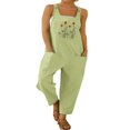 thumbnail image 1 of Jumpsuits For Women Sleeveless Backless Spaghetti Strap Wide Leg Pants, 1 of 5