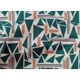 thumbnail image 4 of oneOone Cotton Poplin Fabric Triangle & Line Geometric Print Fabric By Yard 56 Inch Wide, 4 of 4