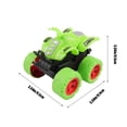 thumbnail image 2 of Eoozwa 4WD Friction Power Car No Batteries Required Durable ABS Plastic Inertia Action Toy for Rough Play Fun Birthday Gift for All Ages, 2 of 5