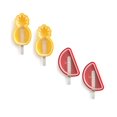 thumbnail image 1 of Lekue 4 Piece Ice Cream Mould Set Tropical, 1 of 9
