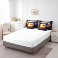 thumbnail image 4 of YST Basketball Colorful Tie Dye Ball Game Comforter Set 7Pcs Bed in a Bag, King, 4 of 5