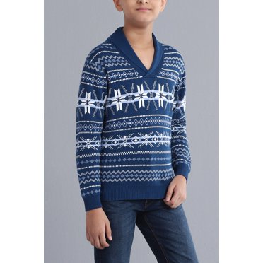J BOYS SWEATER NAVY