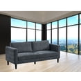 thumbnail image 3 of CANAPÉ BRAYDEN K-LIVING EN TISSU GRIS ANTHRACITE, 3 of 6