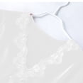 thumbnail image 4 of Sakmal Robe de Nuit en Satin pour Femmes, Robe de Nuit en Soie Blanche à Manches Courtes, Chemises de Nuit pour Femmes, 4 of 5