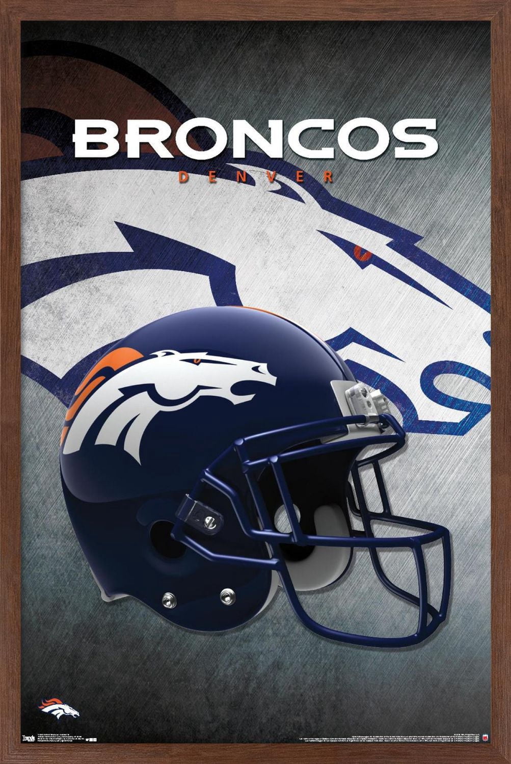 NFL Denver Broncos - Helmet 16 Wall Poster