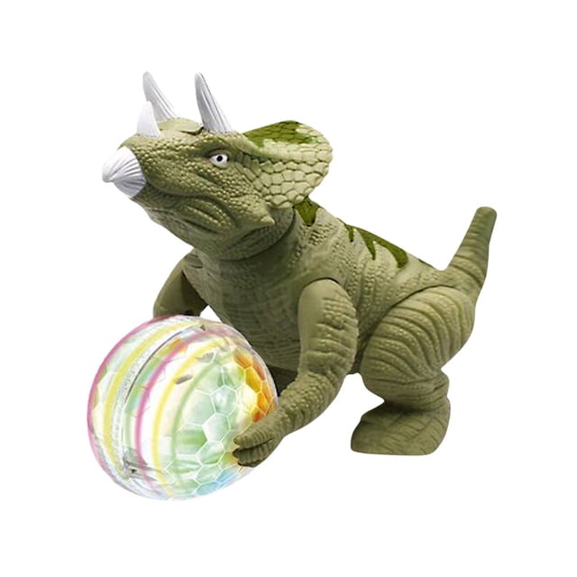 Electric Dinosaur Toy Mechanical Crawling Light And Sound Simulation Model Early Education Gift