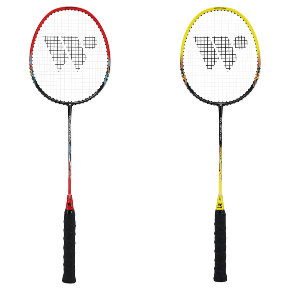 FusionTec 917 Raquette de Badminton Noir Jaune