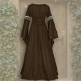 thumbnail image 2 of Babysbule Robe pour Femmes Liquidation Robe Vintage Classique Médiévale Longueur au Sol Renaissance Gothique à Manches Longues, 2 of 3