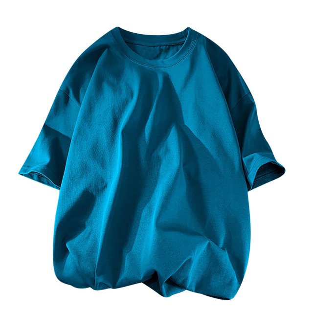 Birdeem Chemises pour Hommes T-Shirt à Manches Courtes Col Rond T-Shirt Décontracté Manches Courtes Haut/chemise Col Rond