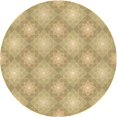 thumbnail image 1 of Ahgly Company Tapis d'Intérieur Lavable en Machine Carré Transitionnel Brun Cannelle, 3 Pieds Carré, 1 of 7