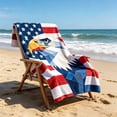 thumbnail image 1 of Aufmer Three Tone Theme Printed Swim Towel Fast Dry Fabric Making Large Size Design For Seaside Swimming Pool Outdoor Leisure Activity Wiping Use(35.43x70.86in), 1 of 9