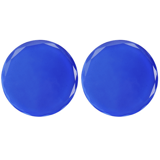 Round Crystal Eyelash Separator Adhesive Glue Pallet Holder For Eyelash Extension Make-up Tool