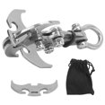 thumbnail image 4 of Ecomeon Outdoors Accessory,Gravity Grappling Hook Multifunctional Stainless Steel Grappling Hook For Outdoor Mountain Climbing Camping,Gravity Grappling Hook, 4 of 8