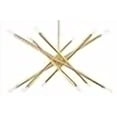 thumbnail image 3 of Livex Lighting 12 Light Satin Brass Chandelier, 3 of 4