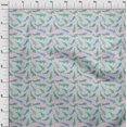 thumbnail image 4 of oneOone Polyester Spandex Light Green Fabric Asian Japanese Koi Fish With Wave Sewing Craft Projects Fabric Prints By Yard 56 Inch Wide, 4 of 4