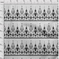 thumbnail image 4 of oneOone Tissu Gris en Polyester Lycra Ikat Tissu pour Robe Tissu Imprimé Tissu au Mètre 56 Pouces de Large, 4 of 5