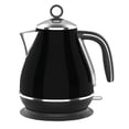 thumbnail image 1 of JS Gourmet - Retro Stainless Steel Electric Kettle, 1.7 Liter Capacity, Black, 1 of 3