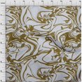 thumbnail image 4 of oneOone Polyester Lycra Dusty Green Fabric Abstracts Craft Projects Decor Fabric Printed By The Yard 56 Inch Wide, 4 of 5