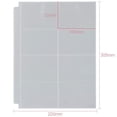 thumbnail image 2 of lionlar Portable Game Card Pages Sleeves Card Sleeves Binder Sheets Cards Holder Binders 8 Cell, 2 of 7