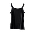 thumbnail image 1 of Timegard Hauts pour Femmes Été Camisole Col Rond Sans Manches Confortable Vêtements de Détente T-Shirt Basique Pyjama Décontracté Hauts, 1 of 6